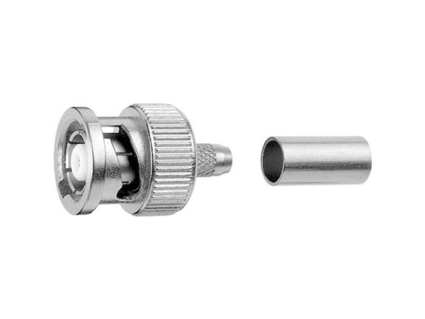 Telegärtner BNC-reverse-kontakt, rett 50 Ohm, J01000R0000