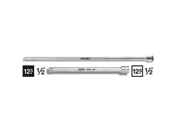 HAZET 918-10, Stikkontakt, 1/2", Metrisk/imperisk, 1 hoder, 12.5 mm, 1/2"