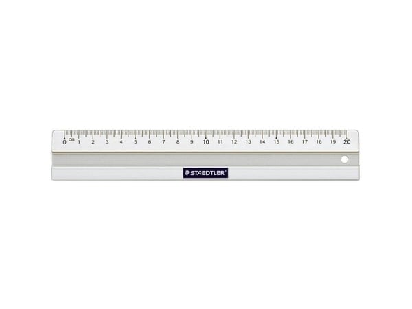 Lineal Staedtler 20 cm aluminium