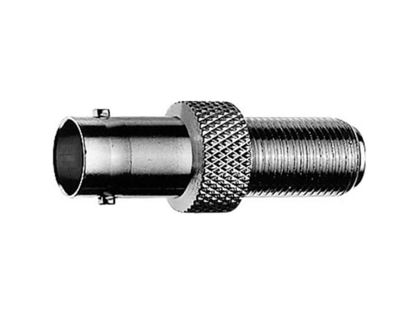 Telegärtner J01008A0021, F-type/BNC, F, BNC, Hunkjønn, Hunkjønn, Nikkel/gull