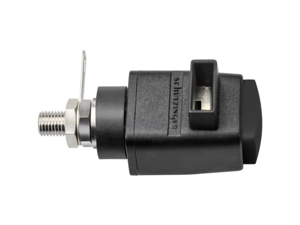 Schützinger SDK 5230 / SW sikkerhetsklemrrekke sort 16 A 1 stk