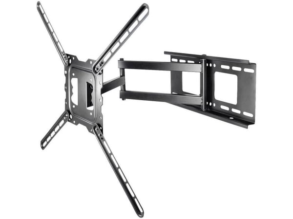 myWall H 18-3, 66 cm (26"), 152,4 cm (60"), 100 x 100 mm, 600 x 600 mm, -15 - 15°, Sort