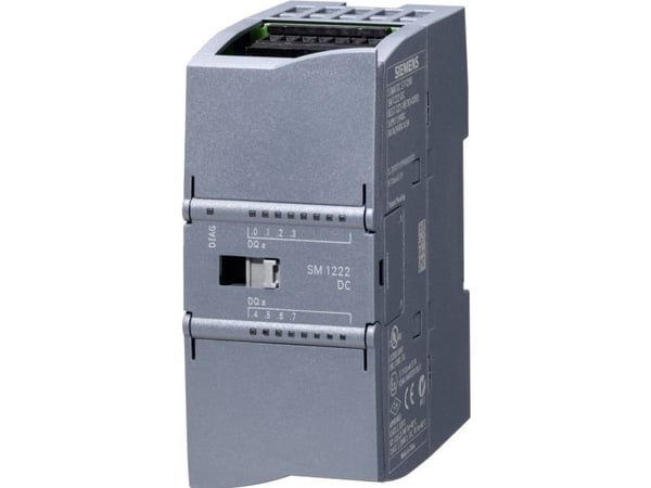 Siemens 6ES7222-1BF32-0XB0, Digitalt, Utgang (signal), 8 kanaler, 8 kanaler, 24 V, Sort