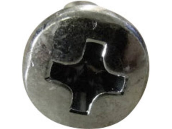 TOOLCRAFT 815322 Linsskruvar M3 6 mm Phillipshuvud DIN 7985 Stål Galvaniserat 100 st