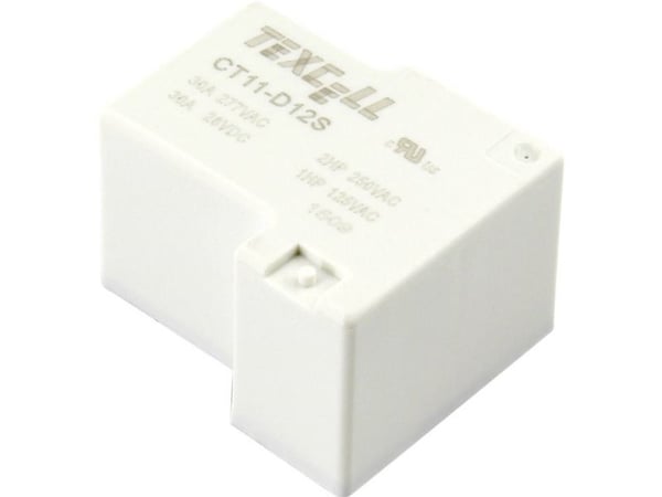 Texcell CT11-D12S Printrelé 12 V/DC 40 A 1x sluttkontakt 1 stk