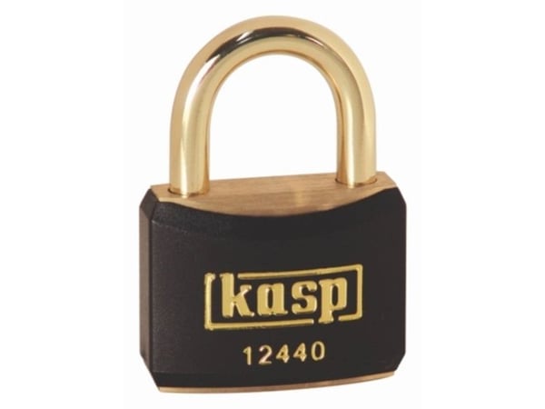 Kasp hengelås K12440BLAA1 40 mm like nøkkellås