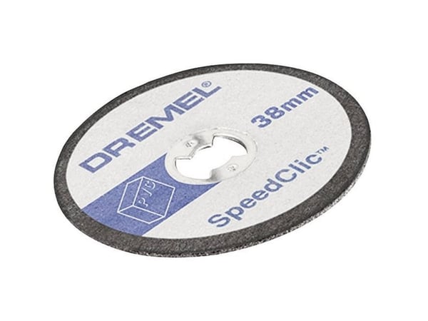 Dremel SC476, Metallkuttende skive, Plast, Sort, 3,8 cm