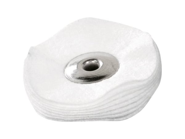 Dremel 423S, Poleringsskive, 3,2 mm, 2,5 cm, Hvit