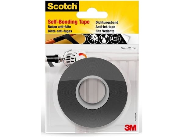 3M 4704 reparationsband svart 3 m x 25 mm