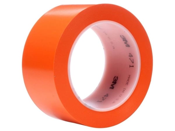 3M 471F 471O50 PVC-duk-/teip orange (L x B) 33 m x 50 mm, 1 rull (471O50)