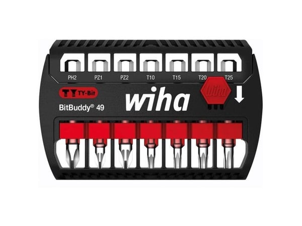 Wiha SB 7946TY-904 BitBuddy 49 42117 bitsett (42117)