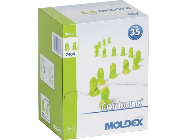 Moldex 740001 Contours ørepropper 35 dB engangs 200 par