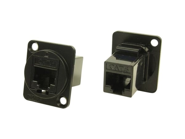 XLR-adapter UTP RJ45 Cat6 adapter innfelt CP30222MB Cliff Innhold: 1 stk