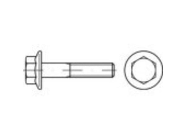 TOOLCRAFT TO-5360967 Sekskantskrue M10 60 mm utvendig sekskant rustfritt stål A2 (100 stk.)