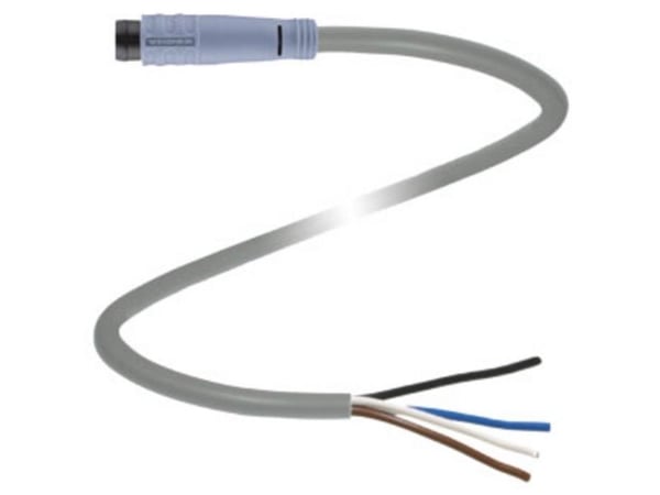 Pepperl+Fuchs Anslutningsplugg ML29 Kopplingsuttag 6m 4polig 131595