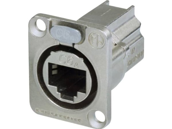 Neutrik NE8FDX-P6, RJ-45, Aluminium, Cat6, Gull, 1000 V, 1,5 A