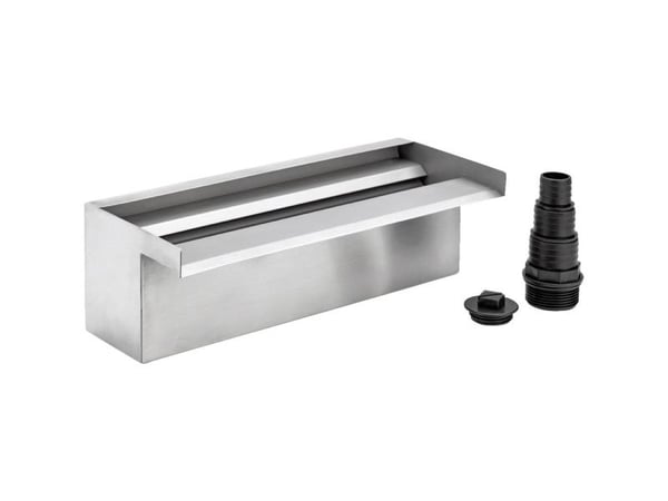 Oase 50704 Waterfall 30 fossefall i rustfritt stål (L x B x H) 140 x 300 x 100 mm 1 stk