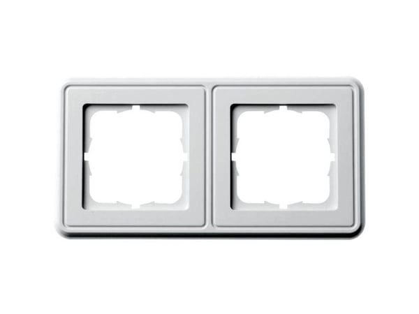 Telegärtner Double frame for AMJ/UMJ, 151 mm, 80 mm