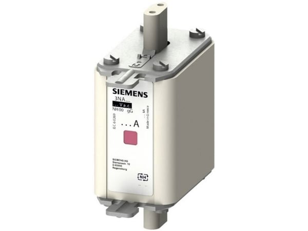 Siemens 3NA78247 Sikringsindsats Sikringsstørrelse = 00 80 A 500 V/AC, 250 V/DC 3 stk 3 stk