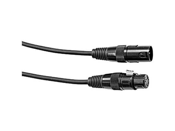 Eurolite 5-polet DMX tilkoblingskabel [1x XLR-plugg 5-polet - 1x XLR-kontakt 5-polet] 5,00 m
