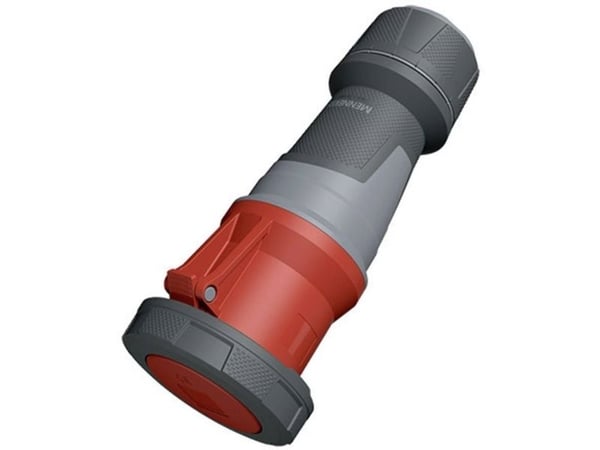 MENNEKES 14225, 5P, 6 h, Harmaa, Punainen, IP67, 400 V, 125 A