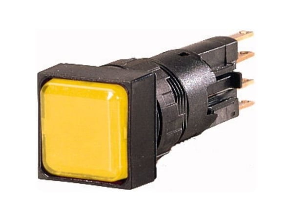 Eaton signallampe 18 x 18mm gul 24V AC/DC Q18LF-GE/WB (087915)