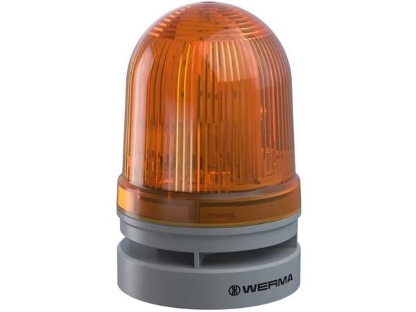 Werma 461.320.70, Keltainen, 50000 h, Polykarbonaatti (PC), -30 - 60 °C, IP66, 12 - 24 V