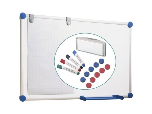 MAUL 2000 MAULpro, 900 x 600 mm, Plast, Fiksert, Magnetisk