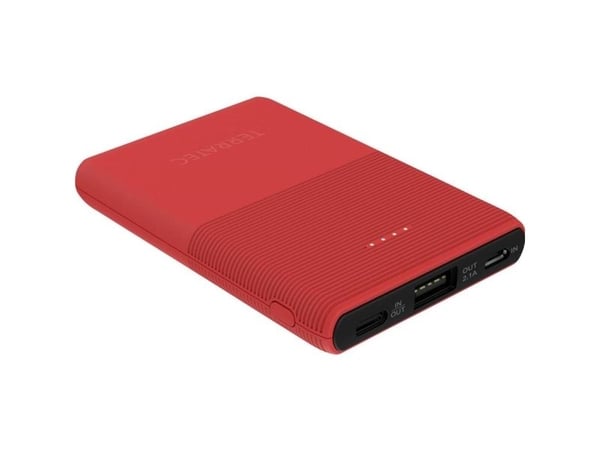 Terratec P50 Pocket, 5000 mAh, Lithium Polymer (LiPo), Rød