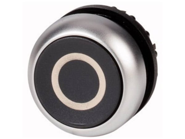 Eaton M22-D-S-X0, Painikekytkin, Musta, Metallinen, IP66, IP67, IP69, 29,7 mm, 29,7 mm, -25 - 70 °C