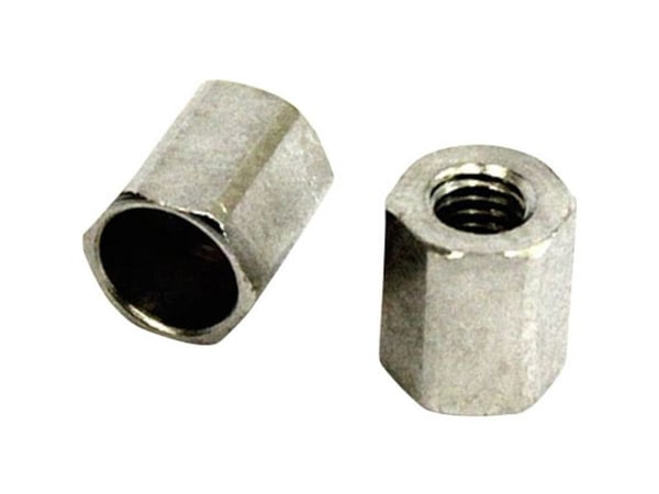 Famotec 224510 gaffelhode sikringsmutter M3 stål, 5 stk