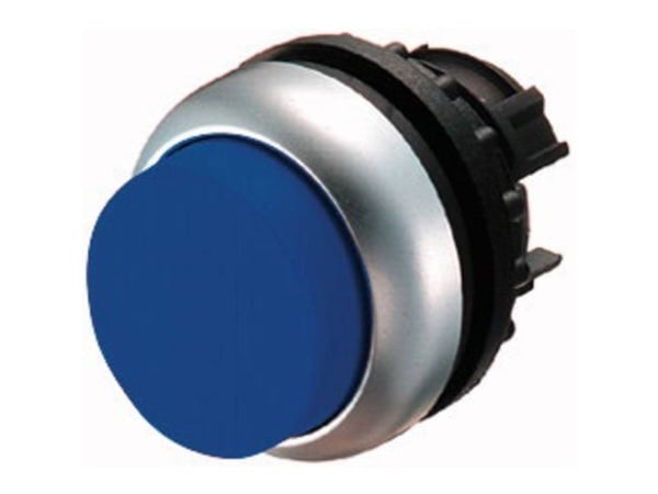 Eaton M22-DLH-B, Painikekytkin, Musta, Sininen, Metallinen, IP66, IP67, IP69, 29,7 mm, 29,7 mm, -25 - 70 °C
