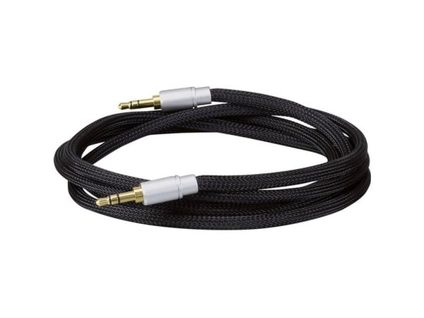 Dynavox 207383 Lydtilkoblingskabel 3,5 mm jack til 3,5 mm jack 1,50 m sort