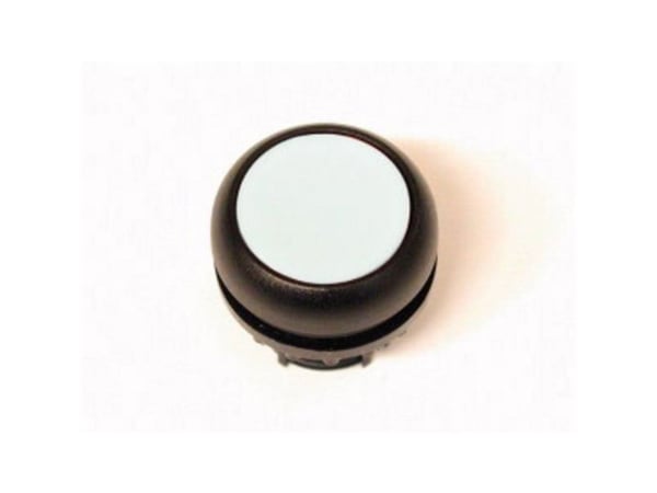Eaton trykknapp hvit med selvretur M22S-D-W (216593)