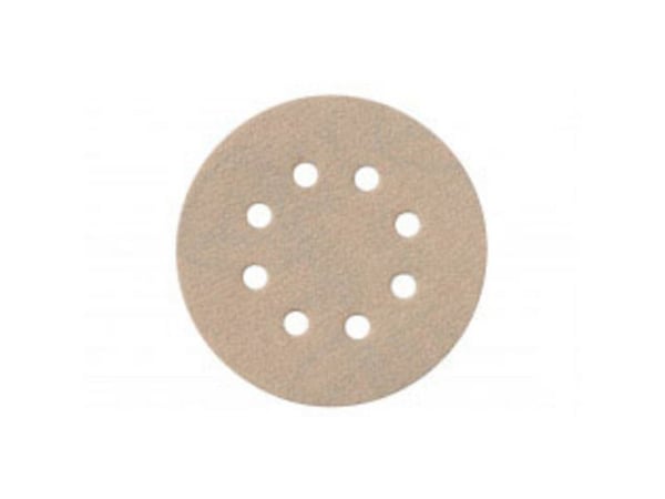Metabo 625727000, Sand-papir, Tre, Rund, 12,5 cm, 25 stykker