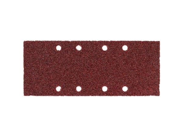 Metabo 624480000, Sand-papir, Metall, Polyester, Rustfritt stål, Stål, Tre, Brun, Rød, Rektangulær, 93 mm, 230 mm