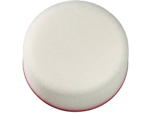 Metabo 624926000, Poleringsskive, Velcro mappe, 13 cm, Hvit, 13 cm, 5 cm