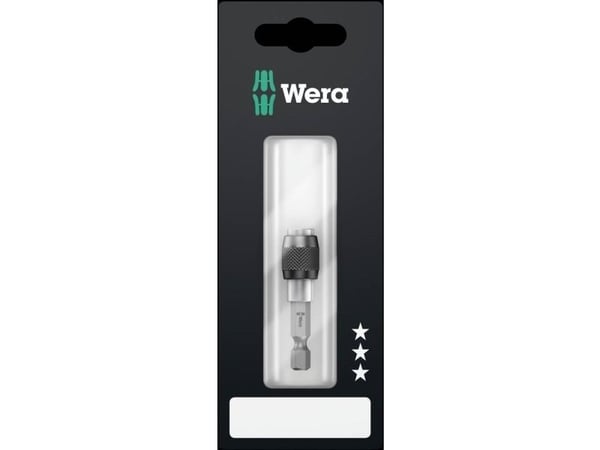 Wera 05073318001, Sekskantet skaft, 25,4 / 4 mm (1 / 4"), Sekskantet skaft, 1 stk, 52 mm, Blisteri