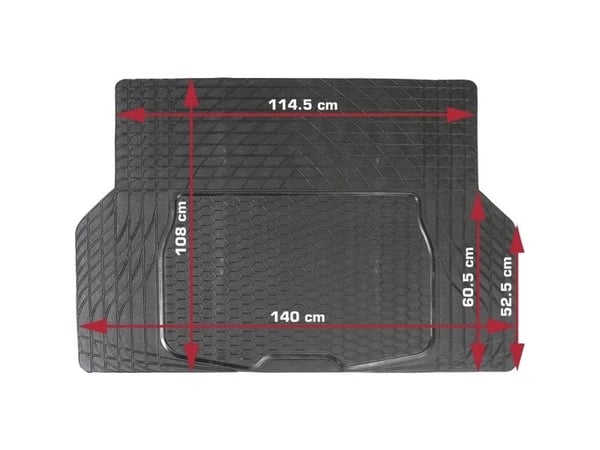 DINO bagasjeromsmatte passer til (bilmodell) Universal (L x B) 108 x 140 cm sort