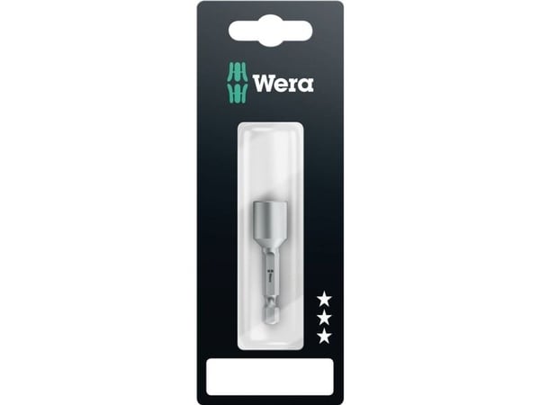 Wera 869/4 M SB, 1 stykker, Sekskantet, 25,4 / 4 mm (1 / 4"), Sort, 30 g