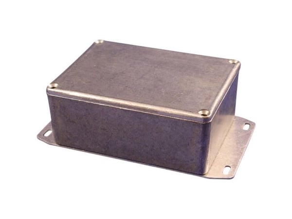 Hammond Electronics 1590BXF universalkabinett 254 x 70 x 49,5 aluminium natur