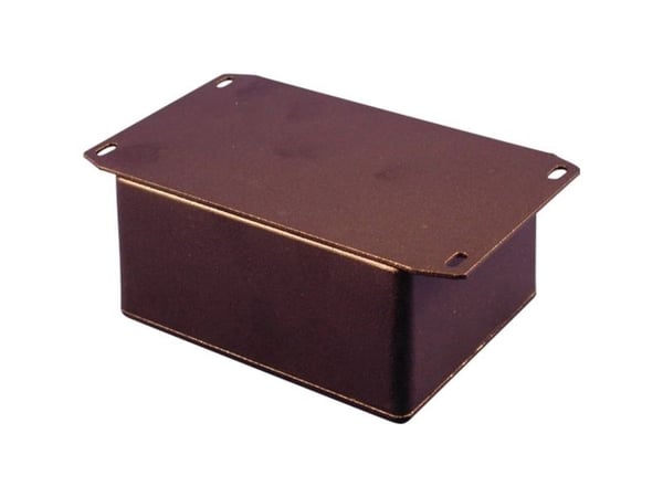 Hammond Electronics 1590WBXFBK universal-kabinett 254 x 70 x 49,5 mm aluminium svart (RAL 9005), 1 stk