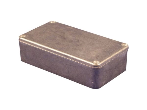 Hammond Electronics 1590BX universal-kabinet 254 x 70 x 49,5 aluminium natur 1 stk