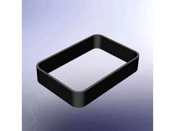 TEKO RWK-2.12 rammer TPU blå (L x B x H) 80 x 56 x 15 mm 1 stk
