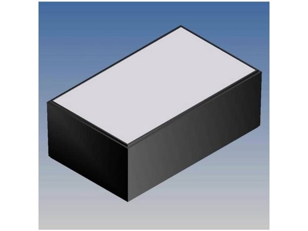 TEKO 154/P.9 universalkabinett 154/P.9 215 x 130 x 79,4 x 215 mm aluminium/ABS svart - 1 stk