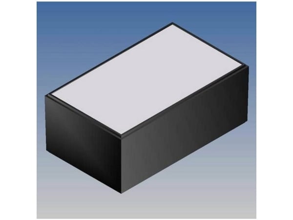 TEKO 153/P.9 universal-kabinett 160 x 96 x 63,2 aluminium/ABS sort 1 stk