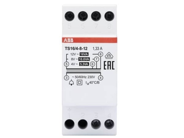 ABB 2CSM228625R0812 Dørklokke-transformator 4 A