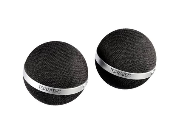 Terratec Concert BT mobile stereo, 2.0 kanaler, 1-veis, 3 W, Ledning & Trådløs, 2.1+EDR, 10 m