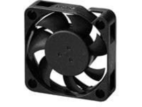 SUNON EE40100S1-1000U-999, Tuuletin, 4 cm, 7300 RPM, 28,2 dB, 8,2 cfm, Musta