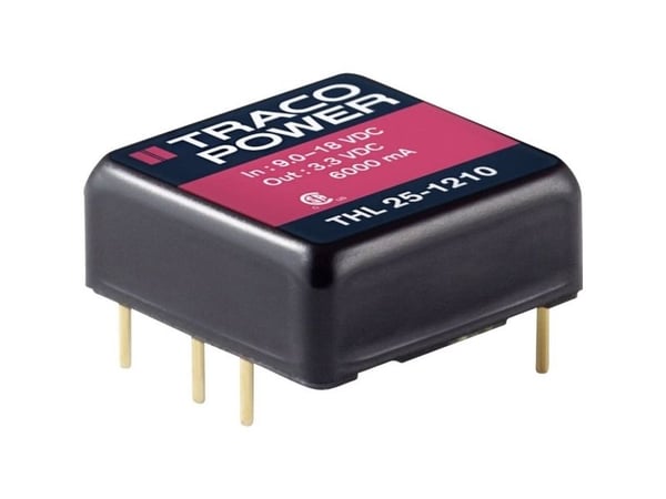 Traco Power THL 25-2411, 25,4 mm, 10,2 mm, 25,4 mm, 16,5 g, 25 W, 18-36 V